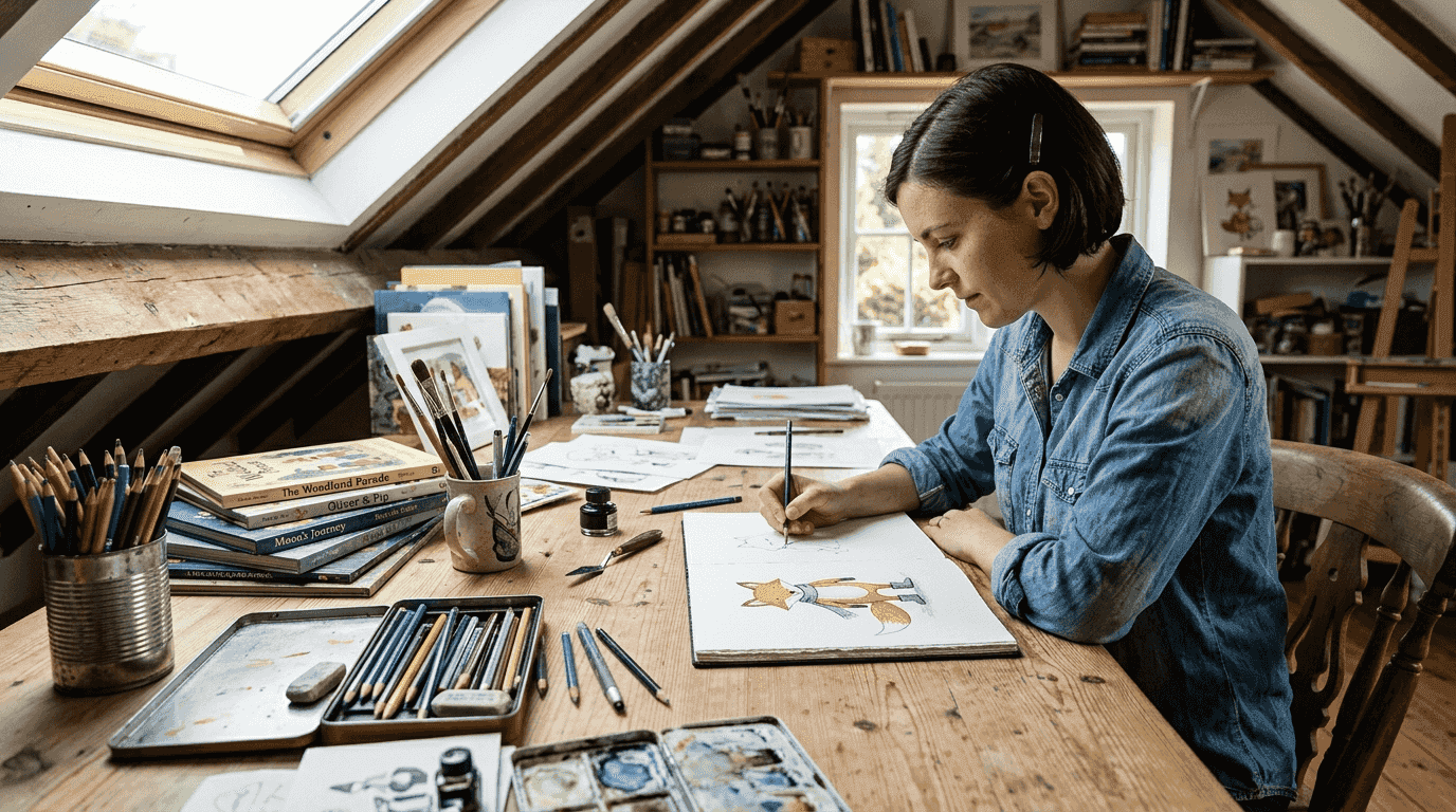 How to illustrate kids' books: practical guide 2026