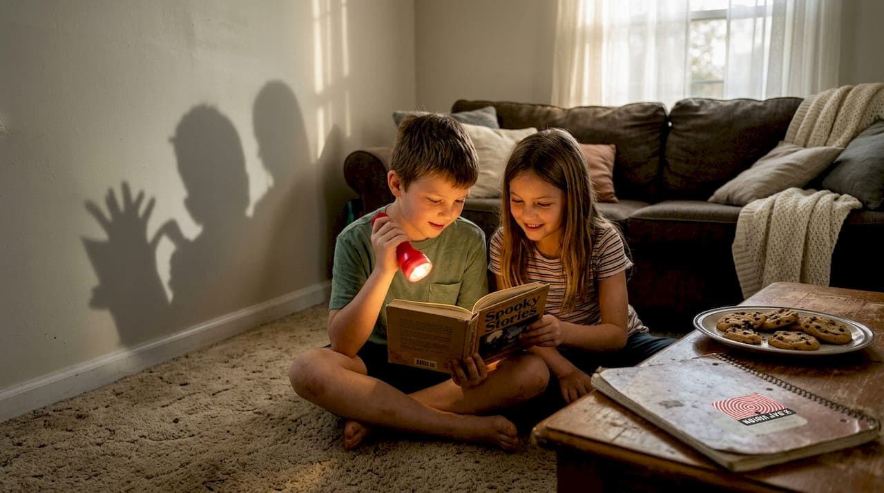 Why kids love spooky tales: the science of scares