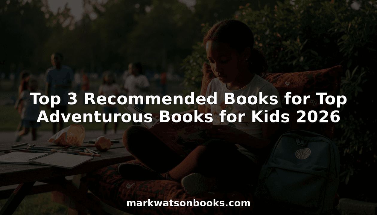 Top 3 Recommended Books for Top Adventurous Books for Kids 2026